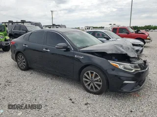 2019 Kia Optima LX with VIN 5XXGT4L33KG363946, listed as a Copart auction lot 57386055 with 41,886 mi miles and Salvage title. Bid and sale history available at DreamBid. Image 4.