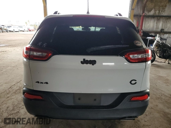2017 Jeep Cherokee Sport with VIN 1C4PJMAS7HW556107, listed as a Copart auction lot 47993435 with 103,426 mi miles and Salvage Title. Bid and sale history available at DreamBid. Image 6.