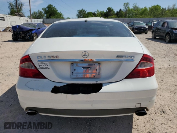 2006 Mercedes-Benz CLS-Class with VIN WDDDJ75X96A046061, listed as a Copart auction lot 53370105 with 0 mi miles and Clean Title. Bid and sale history available at carsss.com. Image 6.