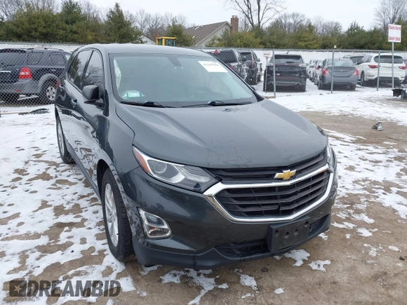 2018 Chevrolet Equinox LS with VIN 2GNAXHEV5J6283904, listed as a IAAI auction lot 41225391 with 69,410 mi miles and . Bid and sale history available at DreamBid. Image 1.
