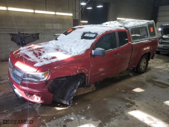2015 Chevrolet Colorado 2WD Base with VIN 1GCHSAEA9F1176763, listed as a Copart auction lot 42180115 with 229,389 mi miles and Salvage Title. Bid and sale history available at carsss.com. Image 1.