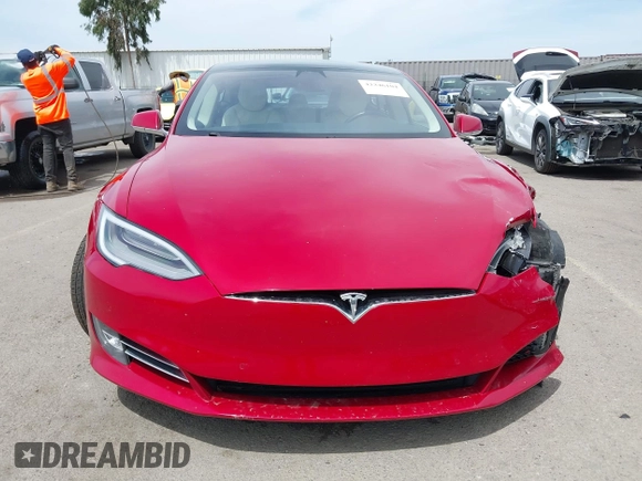 2018 Tesla Model S 75D with VIN 5YJSA1E29JF273494, listed as a IAAI auction lot 42246104 with 93,870 mi miles and . Bid and sale history available at DreamBid. Image 12.