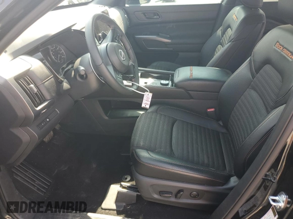 2024 Nissan Pathfinder Rock Creek with VIN 5N1DR3BD6RC274142, listed as a Copart auction lot 59990055 with 9,921 mi miles and Salvage title. Bid and sale history available at DreamBid. Image 7.