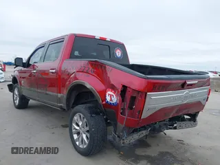2016 Ford F-150 XLT with VIN 1FTEW1EG5GFD54832, listed as a IAAI auction lot 41629884 with 120,115 mi miles. Bid and sale history available at carsss.com. Image 3.