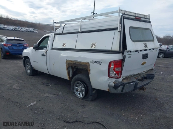2013 Chevrolet Silverado 1500 Work Truck with VIN 1GCNKPEA7DZ288109, listed as a IAAI auction lot 40782515 with 191,813 mi miles. Bid and sale history available at carsss.com. Image 3.