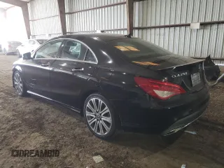 2018 Mercedes-Benz CLA 250 with VIN WDDSJ4EB3JN665735, listed as a Copart auction lot 45881434 with 46,598 mi miles and . Bid and sale history available at DreamBid. Image 2.