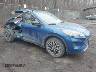 2022 Ford Escape SE Plug-In Hybrid z VIN 1FMCU0EZ8NUA24440, wystawiony jako IAAI lot #41561498 z przebiegiem 41 608 mil mil oraz . Historia ofert i sprzedaży dostępna na DreamBid. Obrazek 1.