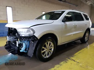 2023 Dodge Durango SXT z VIN 1C4RDHAGXPC630333, wystawiony jako Copart lot #51867645 z przebiegiem 39 329 mil mil oraz Czysty tytuł • Clean title. Historia ofert i sprzedaży dostępna na DreamBid. Obrazek 1.