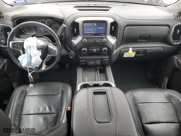 2019 Chevrolet Silverado 1500 LTZ with VIN 3GCUYGED9KG256523, listed as a Copart auction lot 45790835 with 77,435 mi miles and Salvage Title. Bid and sale history available at carsss.com. Image 8.