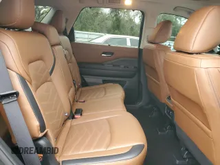 2024 Nissan Pathfinder Platinum with VIN 5N1DR3DG1RC212722, listed as a Copart auction lot 42105485 with 15,862 mi miles and Salvage Title. Bid and sale history available at carsss.com. Image 11.