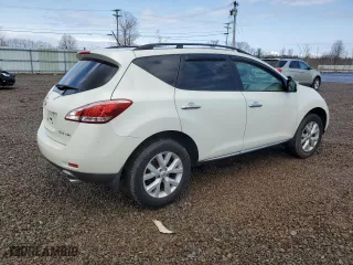 2011 Nissan Murano SL with VIN JN8AZ1MW8BW155396, listed as a Copart auction lot 51093895 with 134,944 mi miles and Clean Title. Bid and sale history available at carsss.com. Image 3.