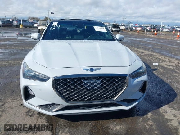 2019 Genesis G70 Dynamic with VIN KMTG34LE2KU032479, listed as a IAAI auction lot 41561604 with 68,098 mi miles and . Bid and sale history available at DreamBid. Image 12.