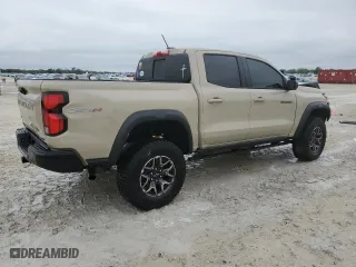 2024 Chevrolet Colorado 4WD ZR2 with VIN 1GCPTFEK7R1195136, listed as a Copart auction lot 41908875 with 3,987 mi miles and Salvage Title. Bid and sale history available at carsss.com. Image 3.