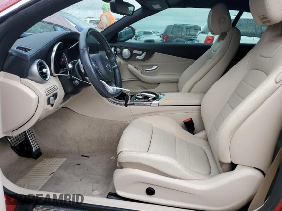 2017 Mercedes-Benz C 300 with VIN WDDWK4JB2HF430767, listed as a Copart auction lot 74781874 with Not Provided miles and Salvage Title. Bid and sale history available at DreamBid. Image 7.
