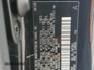2010 Lexus RX 350 z VIN 2T2ZK1BA0AC008390, wystawiony jako Copart lot #57421995 z przebiegiem 115 873 mil mil oraz Czysty tytuł • Clean title. Historia ofert i sprzedaży dostępna na DreamBid. Obrazek 12.