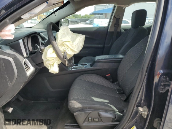 2017 Chevrolet Equinox LS with VIN 2GNALBEK9H6124666, listed as a Copart auction lot 54269075 with 126,467 mi miles and Salvage Title. Bid and sale history available at carsss.com. Image 7.