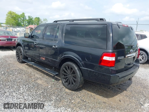 2014 Ford Expedition Max Limited z VIN 1FMJK2A50EEF40586, wystawiony jako IAAI lot #42132824 z przebiegiem 252 528 mil mil oraz . Historia ofert i sprzedaży dostępna na DreamBid. Obrazek 3.