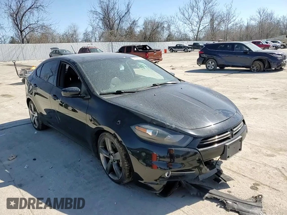 2014 Dodge Dart GT with VIN 1C3CDFEB1ED683538, listed as a Copart auction lot 48245315 with 123,660 mi miles and Salvage Title. Bid and sale history available at carsss.com. Image 11.