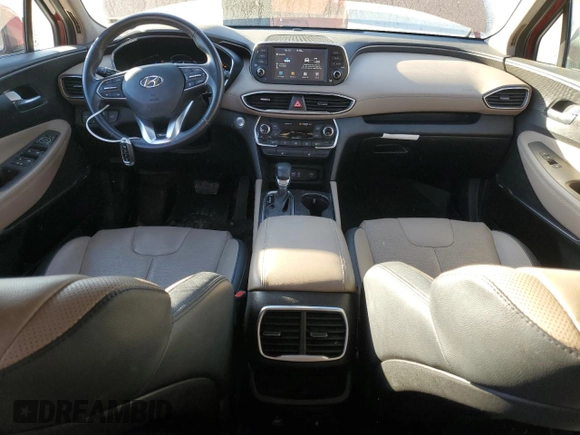 2019 Hyundai Santa Fe Ultimate with VIN 5NMS5CAD6KH068464, listed as a Copart auction lot 77630254 with 90,172 mi miles and Salvage Title. Bid and sale history available at carsss.com. Image 8.