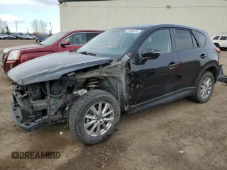 2016 Mazda CX-5 Touring with VIN JM3KE4CY8G0610653, listed as a Copart auction lot 53390375 with 125,142 mi miles and Salvage Title. Bid and sale history available at carsss.com. Image 1.