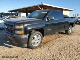 2014 Chevrolet Silverado 1500 Work Truck with VIN 1GCRCPEH9EZ150679, listed as a Copart auction lot 46356005 with 166,552 mi miles and Salvage Title. Bid and sale history available at carsss.com. Image 1.