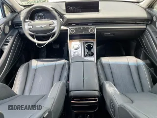 2024 Genesis GV80 with VIN KMUHBDSB6RU169123, listed as a Copart auction lot 58249745 with 15 mi miles and Salvage title. Bid and sale history available at DreamBid. Image 8.