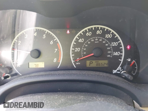 2012 Toyota Corolla L with VIN 2T1BU4EE9CC915917, listed as a IAAI auction lot 42017971 with 86,524 mi miles. Bid and sale history available at carsss.com. Image 7.