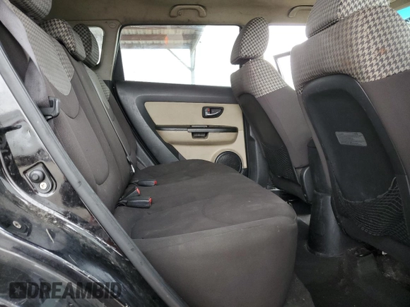 2012 Kia Soul + with VIN KNDJT2A60C7374971, listed as a Copart auction lot 53370265 with 169,608 mi miles and Salvage Title. Bid and sale history available at DreamBid. Image 11.
