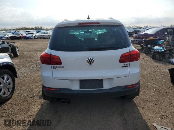 2016 Volkswagen Tiguan S with VIN WVGBV7AX7GW585550, listed as a Copart auction lot 54253155 with 91,827 mi miles and Salvage Title. Bid and sale history available at DreamBid. Image 6.