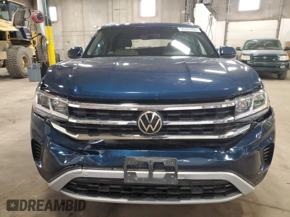 2022 Volkswagen Atlas SE z VIN 1V2KE2CA1NC216227, wystawiony jako Copart lot #60207605 z przebiegiem 36 385 mil mil oraz Szkoda całkowita • Salvage title. Historia ofert i sprzedaży dostępna na DreamBid. Obrazek 5.