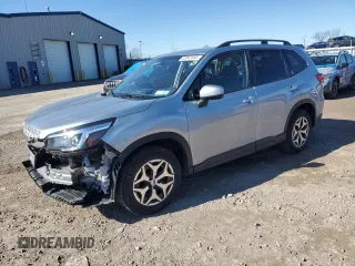 2020 Subaru Forester Premium with VIN JF2SKAJC7LH605724, listed as a Copart auction lot 49943995 with 36,495 mi miles and Salvage Title. Bid and sale history available at carsss.com. Image 1.