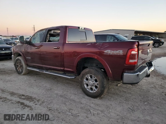 2020 Ram 2500 Laramie with VIN 3C6UR5FL5LG225205, listed as a Copart auction lot 84664954 with 119,292 mi miles and Salvage Title. Bid and sale history available at carsss.com. Image 2.