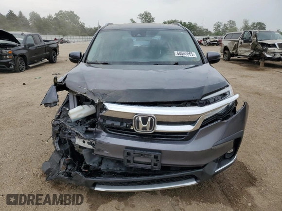 2019 Honda Pilot Elite with VIN 5FNYF6H01KB008279, listed as a Copart auction lot 60553065 with 132,711 mi miles and Salvage title. Bid and sale history available at DreamBid. Image 5.