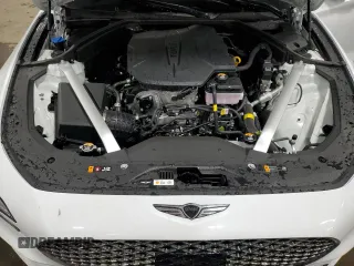 2025 Genesis G70 2.5T with VIN KMTG34SC8SU151203, listed as a Copart auction lot 87928775 with 4,203 mi miles and Clean Title. Bid and sale history available at DreamBid. Image 11.