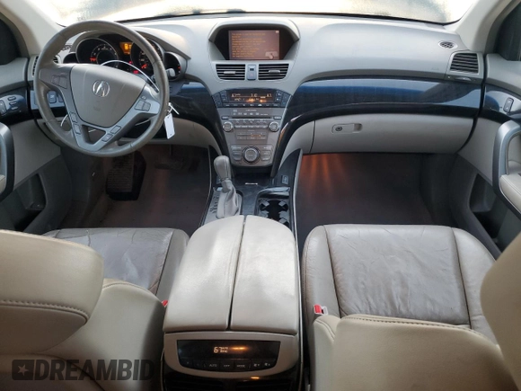 2007 Acura MDX Tech Pkg with VIN 2HNYD28347H539450, listed as a Copart auction lot 46214605 with 171,324 mi miles and Salvage Title. Bid and sale history available at carsss.com. Image 8.