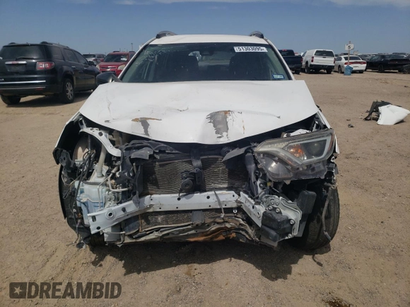 2017 Toyota RAV4 LE with VIN 2T3ZFREV3HW404948, listed as a Copart auction lot 51303095 with 130,812 mi miles and Salvage Title. Bid and sale history available at carsss.com. Image 5.