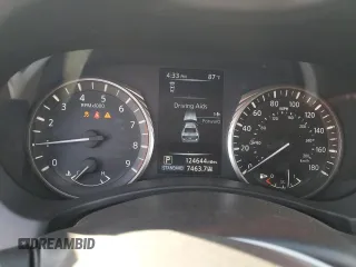 2019 Infiniti Q50 Luxe with VIN JN1EV7AP2KM515513, listed as a Copart auction lot 59893895 with 124,644 mi miles and Salvage title. Bid and sale history available at DreamBid. Image 9.