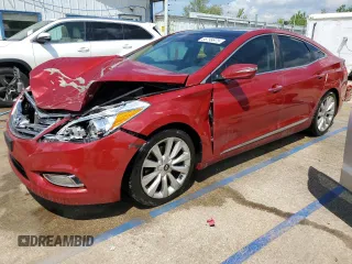 2012 Hyundai Azera z VIN KMHFH4JGXCA125233, wystawiony jako Copart lot #56799975 z przebiegiem 117 774 mil mil oraz Szkoda całkowita • Salvage title. Historia ofert i sprzedaży dostępna na DreamBid. Obrazek 1.