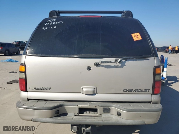 2005 Chevrolet Tahoe Z71 with VIN 1GNEK13T25R230273, listed as a Copart auction lot 81730804 with 355,575 mi miles and Non Repairable. Bid and sale history available at carsss.com. Image 6.
