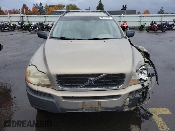 2005 Volvo XC90 with VIN YV1CZ911751185836, listed as a Copart auction lot 78753744 with 132,041 mi miles and Salvage Title. Bid and sale history available at carsss.com. Image 5.