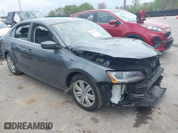 2017 Volkswagen Jetta S with VIN 3VW2B7AJ1HM253059, listed as a IAAI auction lot 42171533 with Not provided miles and . Bid and sale history available at DreamBid. Image 1.