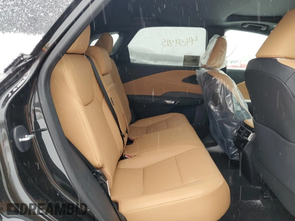 2025 Lexus RX 350 with VIN 2T2BAMCA5SC094351, listed as a Copart auction lot 44014815 with 75 mi miles and Salvage Title. Bid and sale history available at DreamBid. Image 11.