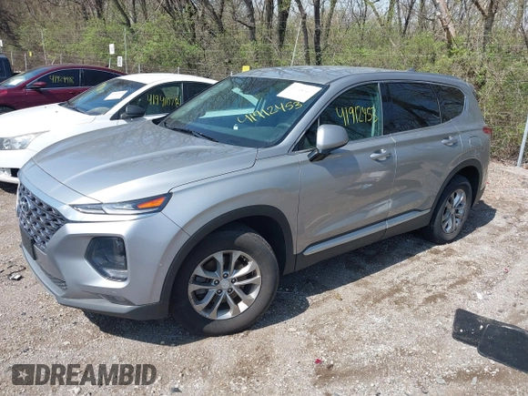 2020 Hyundai Santa Fe SEL with VIN 5NMS3CADXLH224352, listed as a IAAI auction lot 41912453 with 106,684 mi miles and . Bid and sale history available at DreamBid. Image 17.