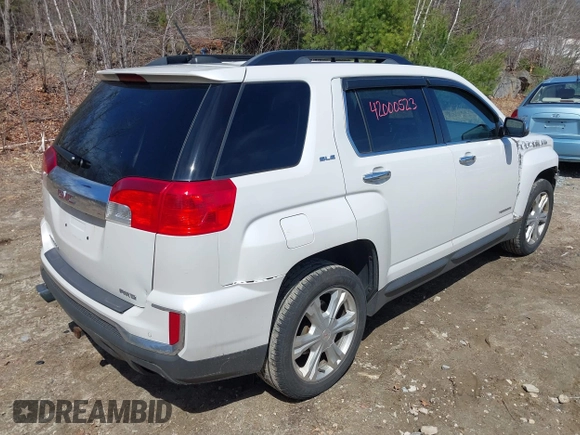 2016 GMC Terrain SLE with VIN 2GKFLTE33G6238386, listed as a IAAI auction lot 42000523 with 126,072 mi miles. Bid and sale history available at carsss.com. Image 4.