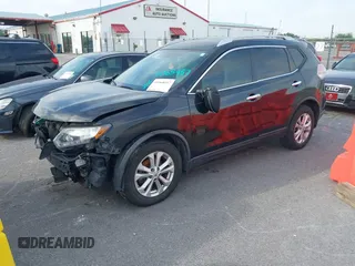 2016 Nissan Rogue SV with VIN KNMAT2MT9GP614414, listed as a IAAI auction lot 41968457 with 252,533 mi miles and . Bid and sale history available at carsss.com. Image 17.