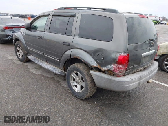 2004 Dodge Durango Limited with VIN 1D4HB58N24F202791, listed as a IAAI auction lot 41807475 with 99,913 mi miles and . Bid and sale history available at DreamBid. Image 3.