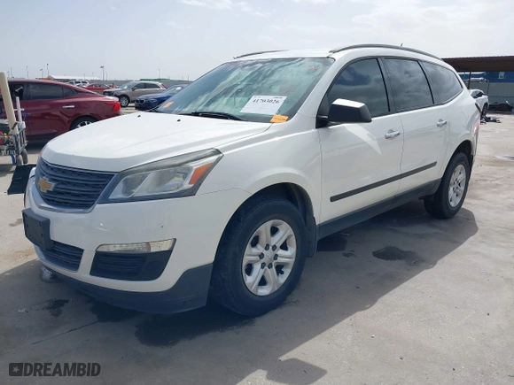 2013 Chevrolet Traverse LS with VIN 1GNKRFKD5DJ114763, listed as a IAAI auction lot 41703026 with 115,956 mi miles. Bid and sale history available at carsss.com. Image 19.