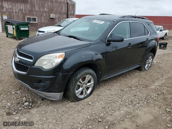 2010 Chevrolet Equinox LT w/1LT with VIN 2CNALDEW7A6328228, listed as a Copart auction lot 46034864 with 195,160 mi miles and Salvage Title. Bid and sale history available at carsss.com. Image 1.