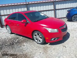 2013 Chevrolet Cruze LTZ with VIN 1G1PG5SB4D7154982, listed as a IAAI auction lot 42045499 with 180,754 mi miles. Bid and sale history available at carsss.com. Image 1.