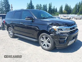 2024 Ford Expedition Limited with VIN 1FMJU2A86REA17924, listed as a IAAI auction lot 42768827 with 43,659 mi miles and . Bid and sale history available at DreamBid. Image 1.